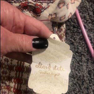 Altar’d state dress long sleeves size small